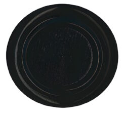 Upright Wood Black Caster Cups