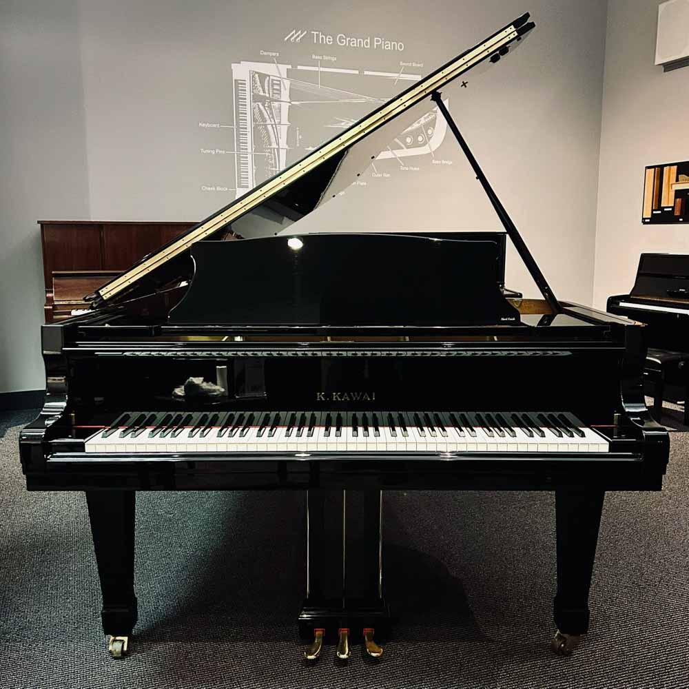 Kawai RX7 Grand Piano Front Angle