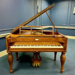 Steinway M Grand Piano Front Angle