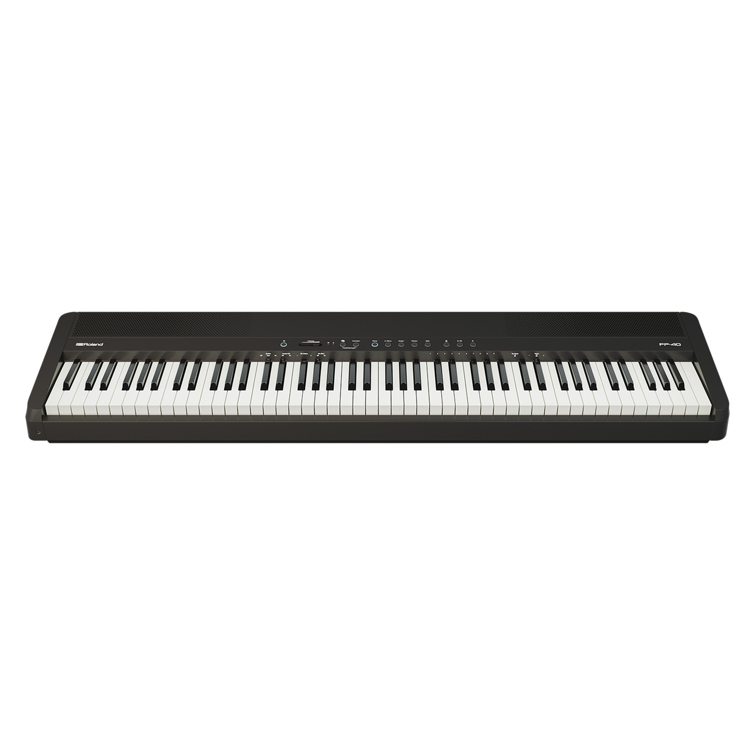 Roland FP40 In Black, on white background